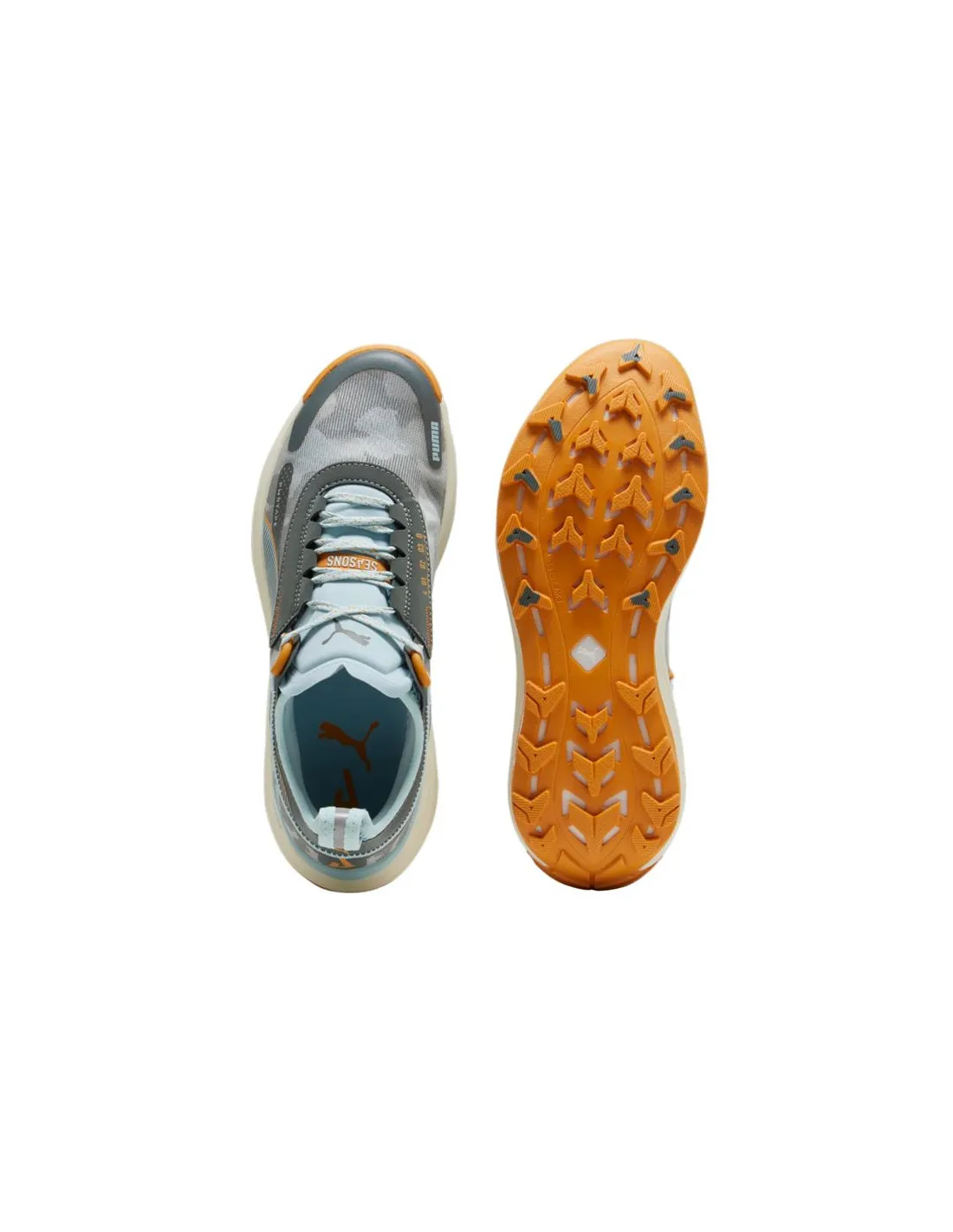 Zapatillas Puma Voyage NITRO 3 Mineral Gris Turquois Hombre