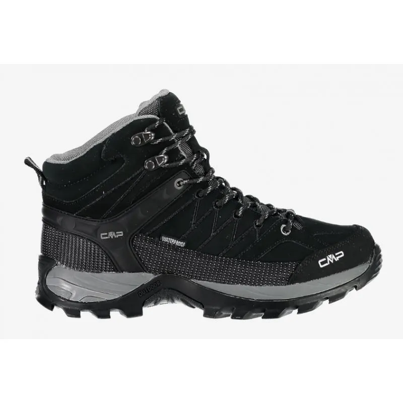 Zapatillas senderismo CMP Campagnolo RIGEL MID (Nero Grey) Hombre