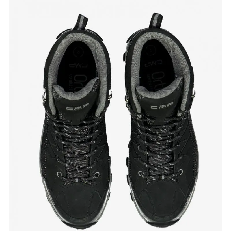 Zapatillas senderismo CMP Campagnolo RIGEL MID (Nero Grey) Hombre