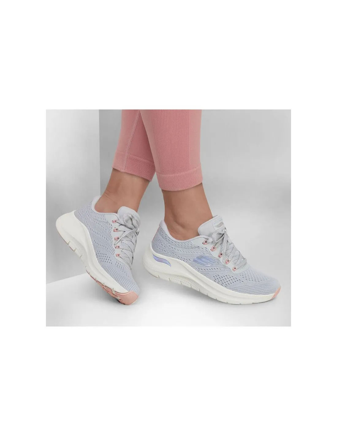 ZAPATILLAS SKECHERS ARCH FIT 2.0  BIG L MUJER GRIS