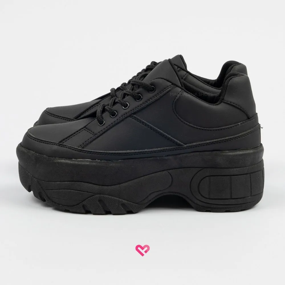 Zapatillas Urbanas Magdalenashoes Mujer Kiara Negro