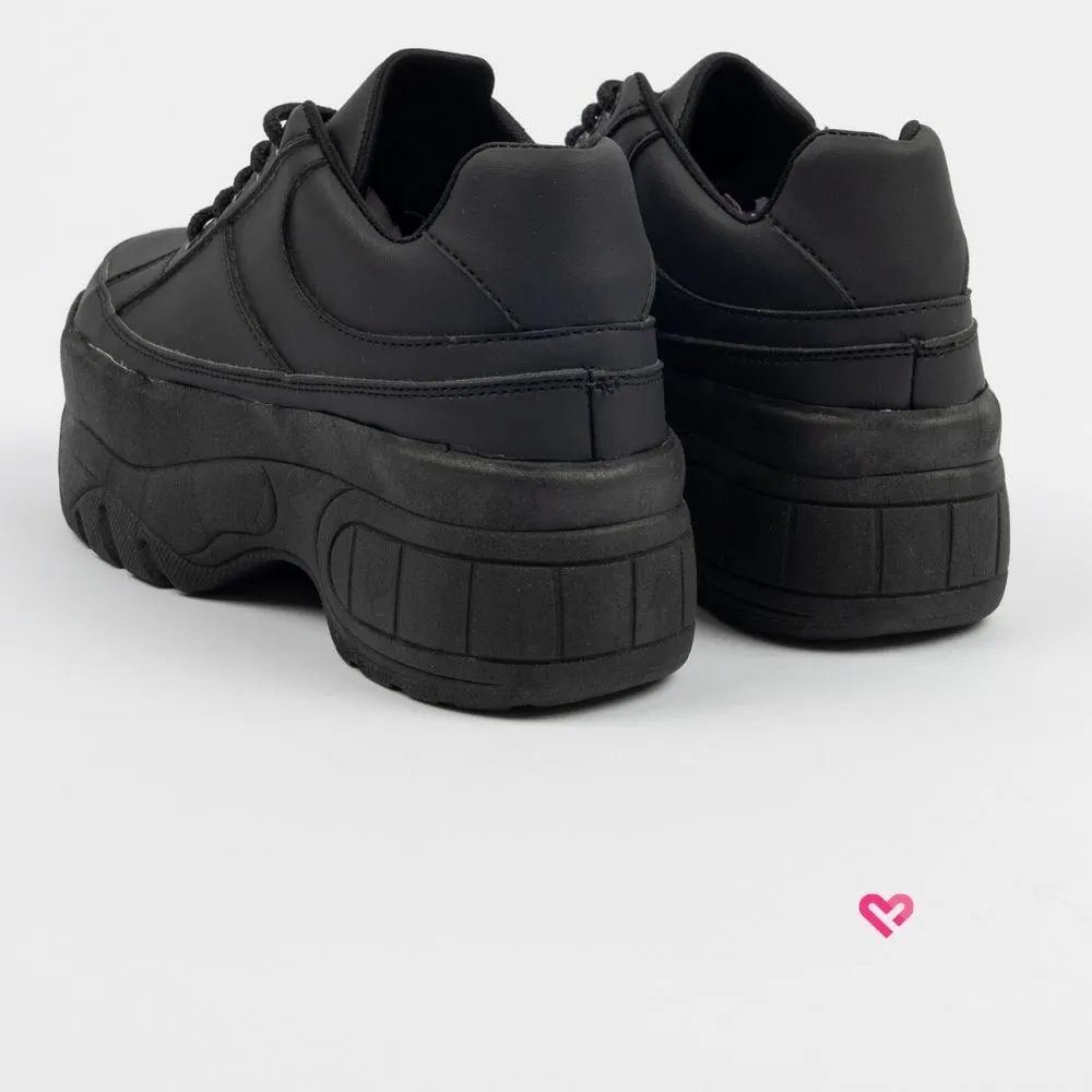 Zapatillas Urbanas Magdalenashoes Mujer Kiara Negro