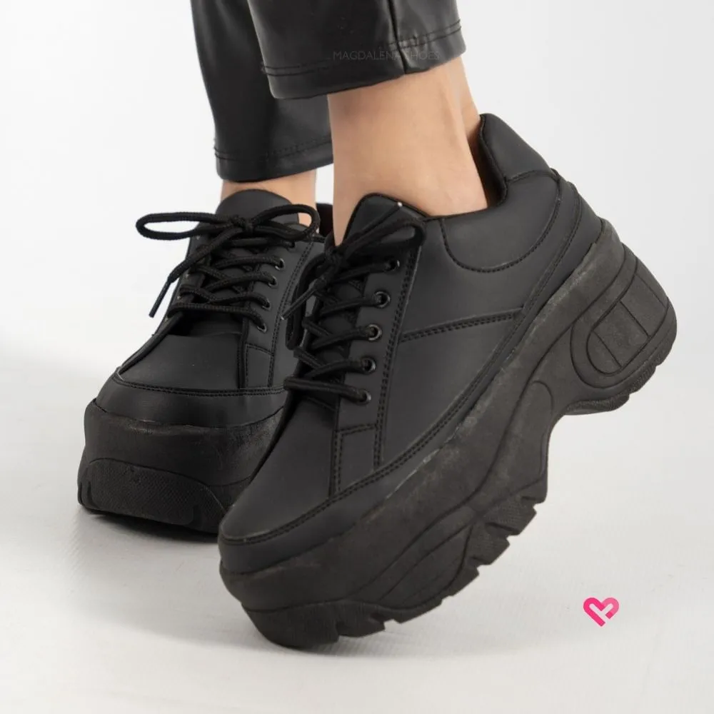 Zapatillas Urbanas Magdalenashoes Mujer Kiara Negro