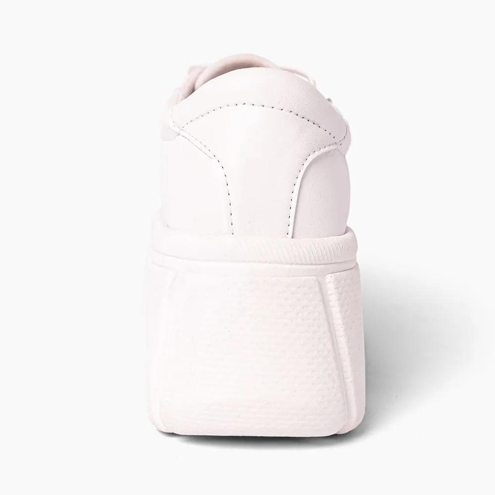 Zapatillas Urbanas Mujer Chunky  Basic Blanco