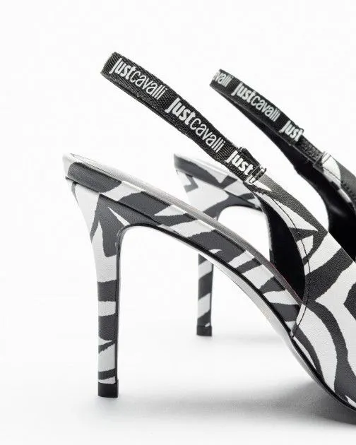 Zapato destalonado Just Cavalli 76RA3S10 Negro