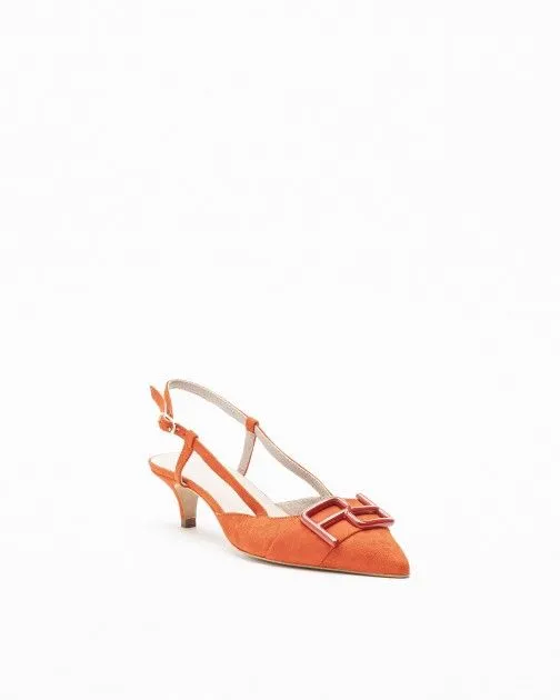 Zapato destalonado PROF A7PV24 Naranja