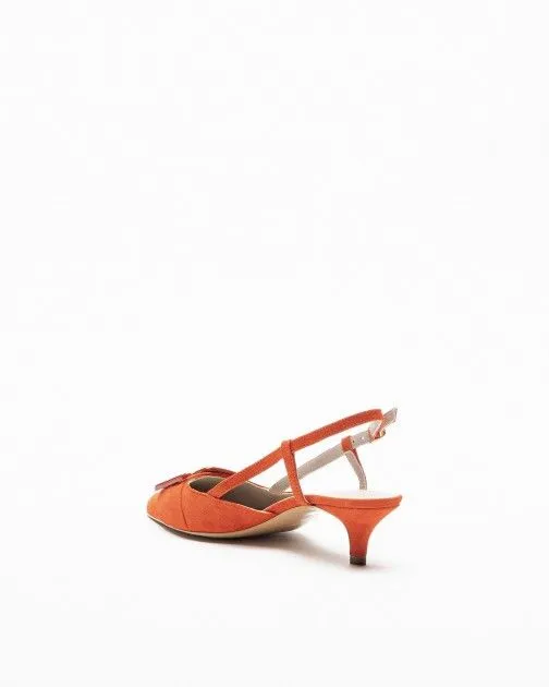 Zapato destalonado PROF A7PV24 Naranja
