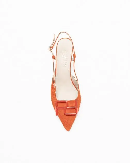 Zapato destalonado PROF A7PV24 Naranja