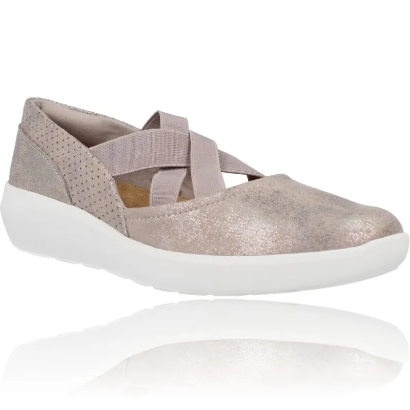 Zapatos Bailarinas Merceditas Casual Mujer de Clarks Kayleigh Cove