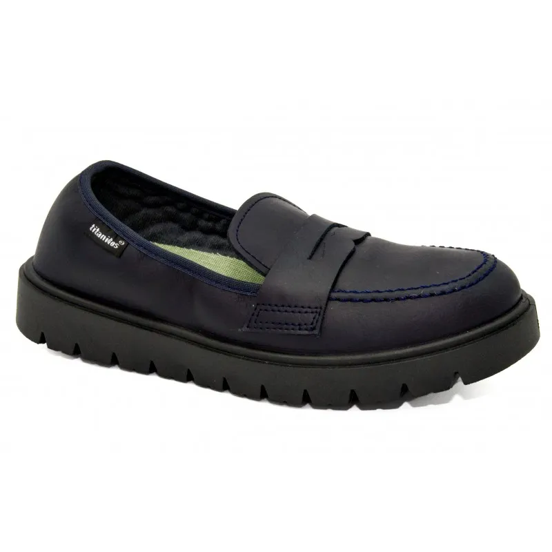 Zapatos colegiales mocasines Titanitos