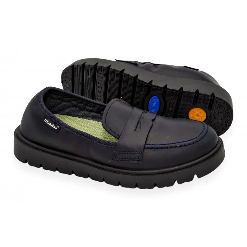 Zapatos colegiales mocasines Titanitos