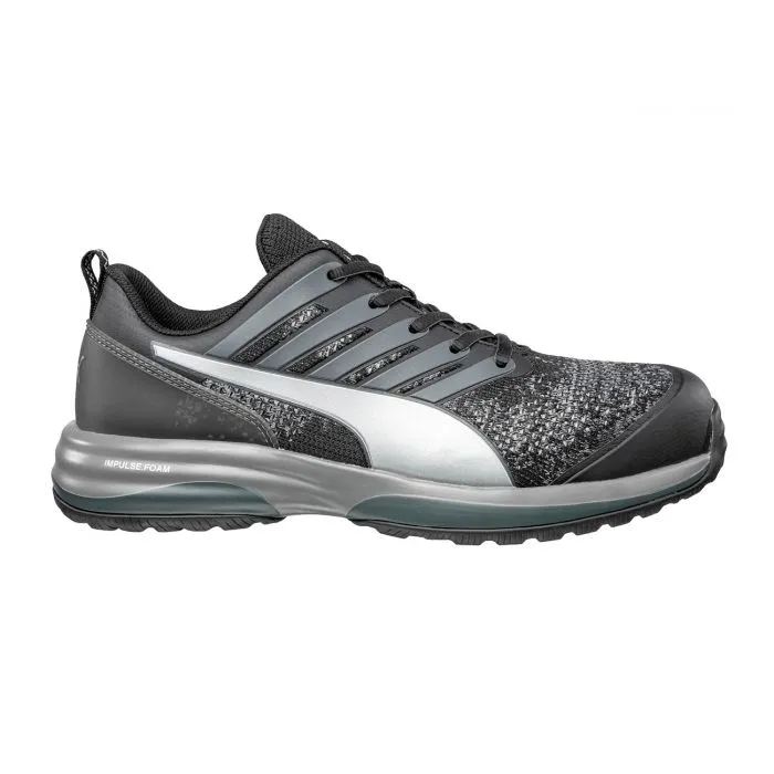 Zapatos de trabajo Puma Charge Black Low S1P ESD HRO SRC