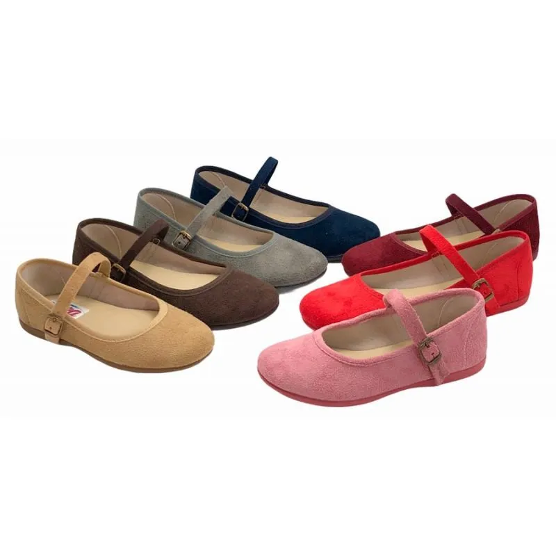 Zapatos niña nacionales con hebilla