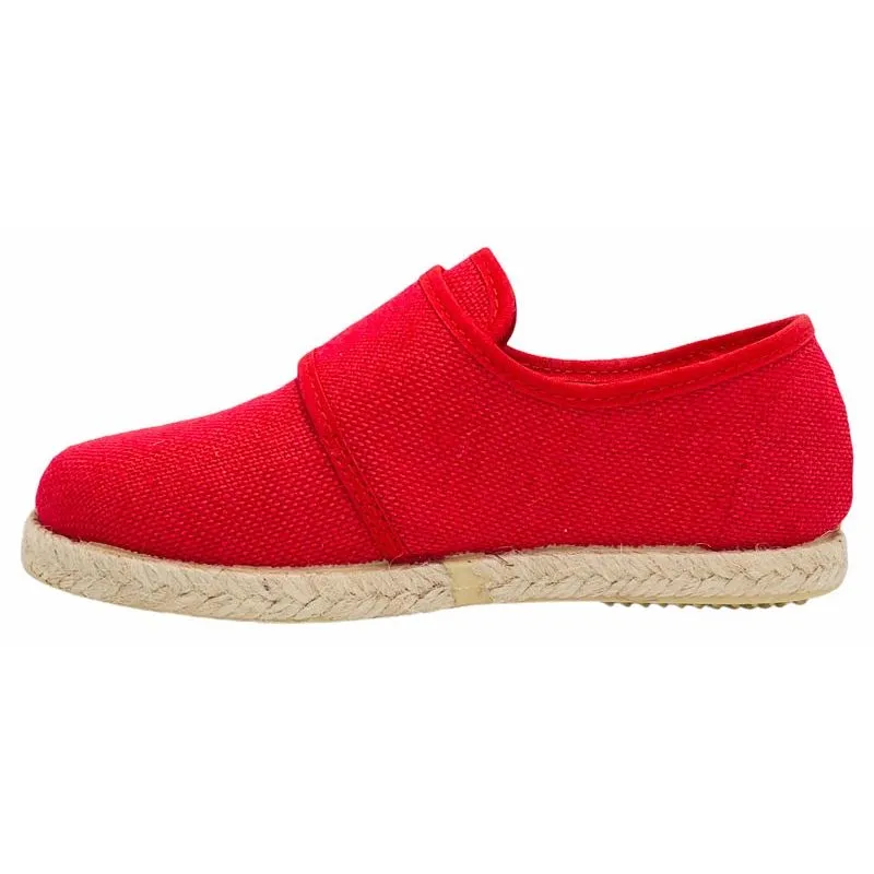 Zapatos niño nauticos en lino
