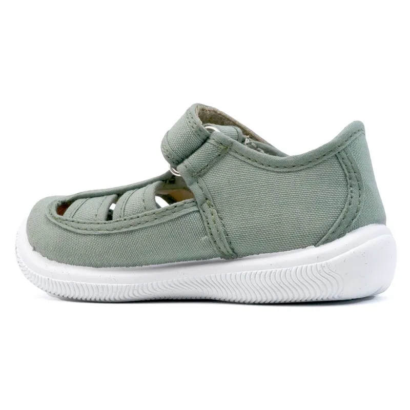 Zapatos pepitos de lona