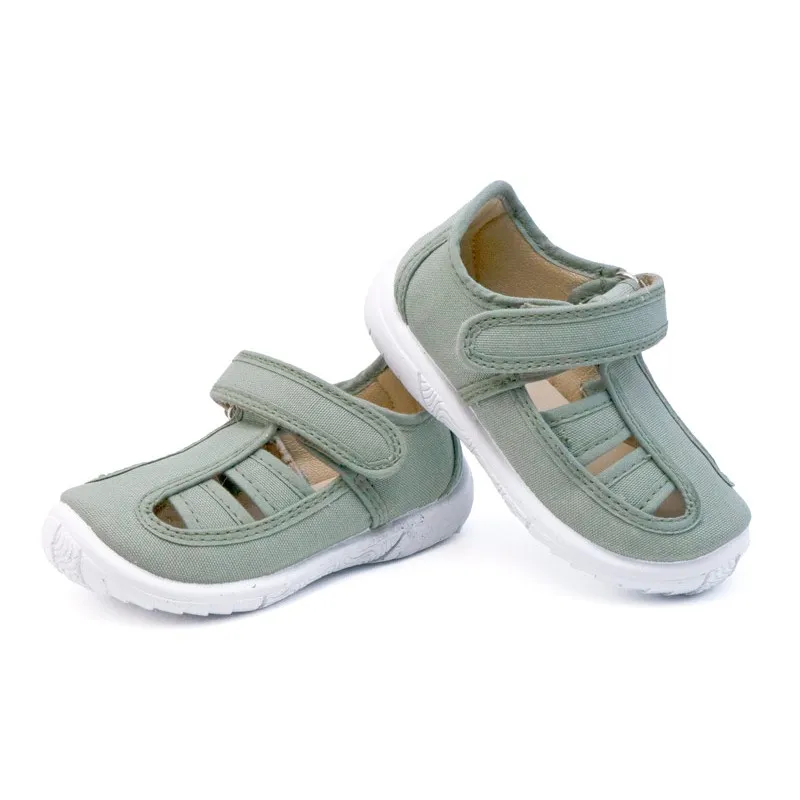 Zapatos pepitos de lona